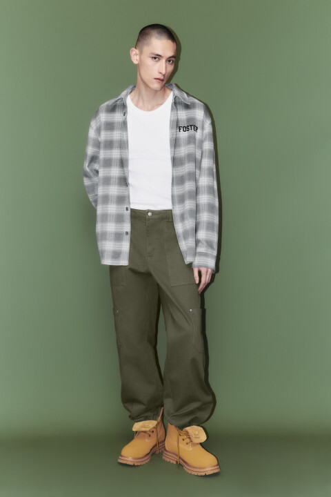 Брюки carpenter fit широкие хлопковые