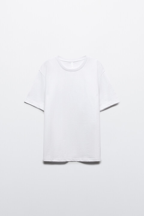 

Футболка из плотного трикотажа, Белый, Футболка из плотного трикотажа