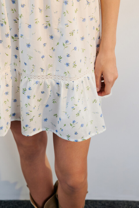 

Сарафан хлопковый на тонких бретельках, Белый, Сарафан хлопковый на тонких бретельках