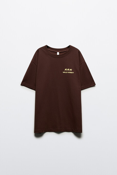 Футболка oversize с принтом
