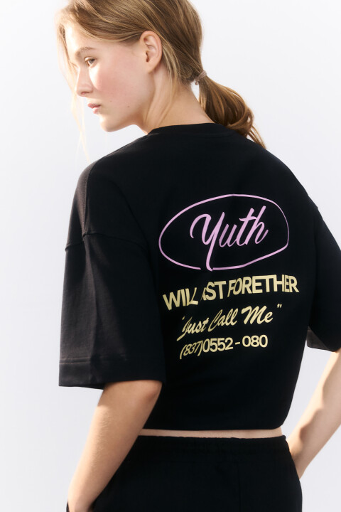 

Футболка oversize удлиненная с принтом, Белый, Футболка oversize удлиненная с принтом