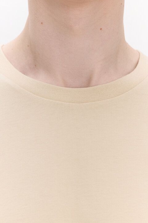 

Футболка oversize из плотного хлопка, Белый, Футболка oversize из плотного хлопка