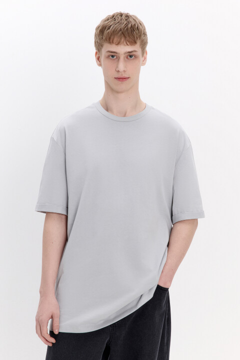 

Футболка базовая из плотного хлопка, Белый, Футболка базовая из плотного хлопка