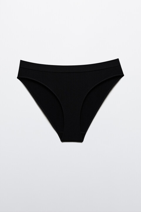 

Трусы-слипы гладкие бесшовные, Черный, Трусы-слипы гладкие бесшовные