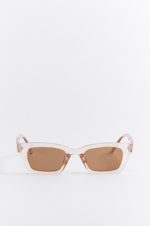 

Очки солнцезащитные прямоугольные, Коричневый, Очки солнцезащитные прямоугольные