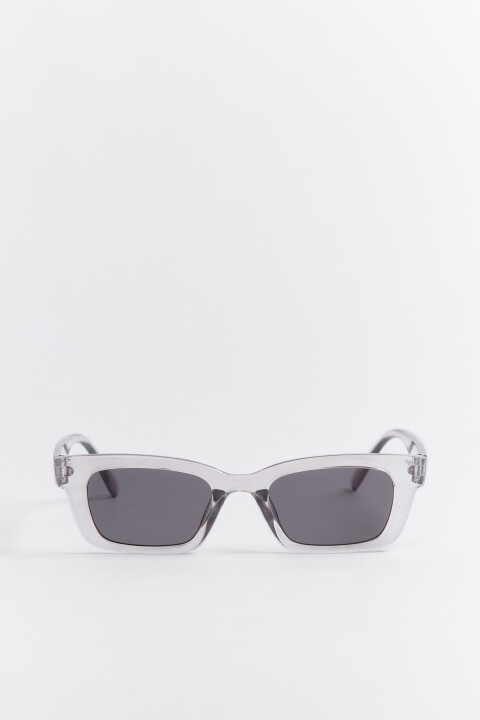 

Очки солнцезащитные прямоугольные, Серый, Очки солнцезащитные прямоугольные