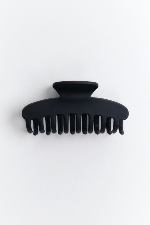 

Заколка-краб для волос матовая, Черный, Заколка-краб для волос матовая