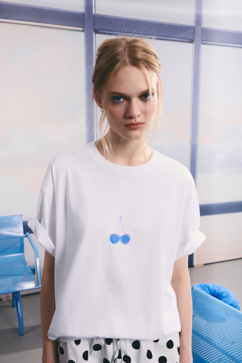 

Футболка унисекс с надписью, Белый, Футболка унисекс с надписью