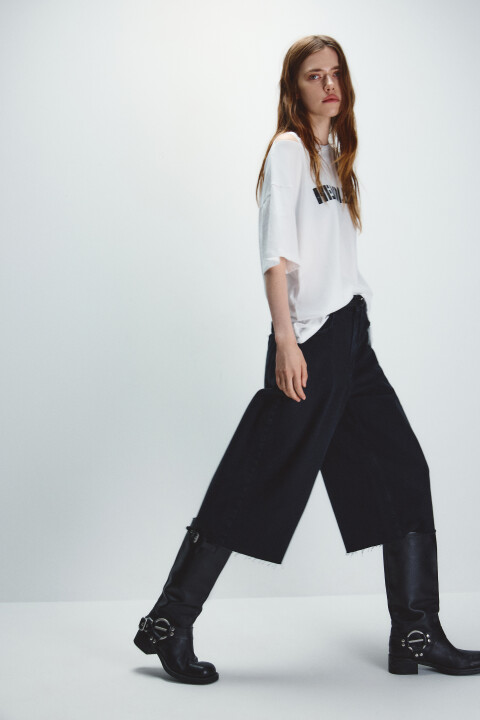 

Джортсы рваные с бахромой, Черный, Джортсы рваные с бахромой