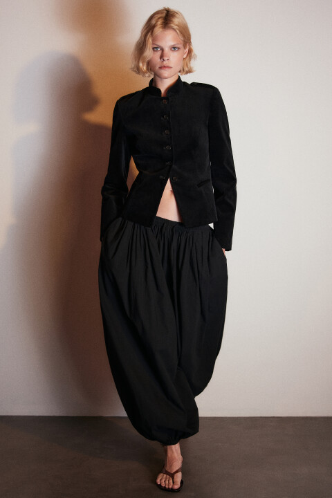 

Брюки-аладдины из хлопка, Черный, Брюки-аладдины из хлопка