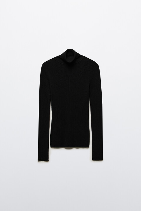 Водолазка тонкая из шерсти мериноса