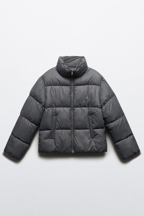 Куртка стеганая с воротником-стойкой