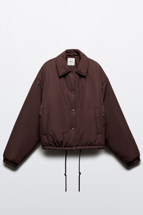 Куртка утепленная с утяжками по низу