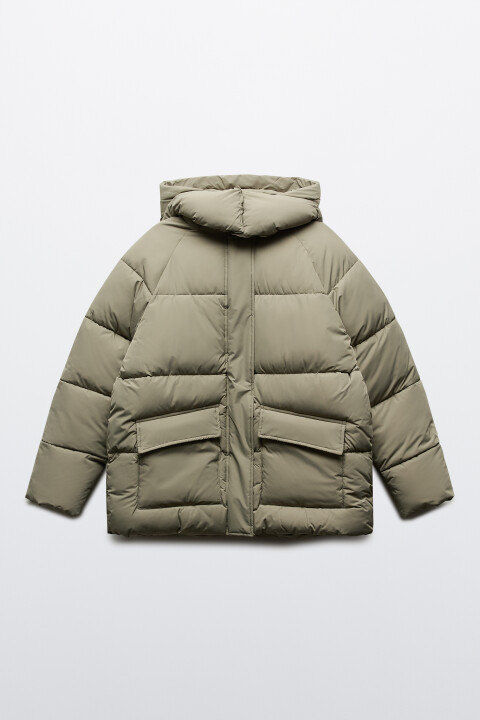 Куртка стеганая со съемным капюшоном