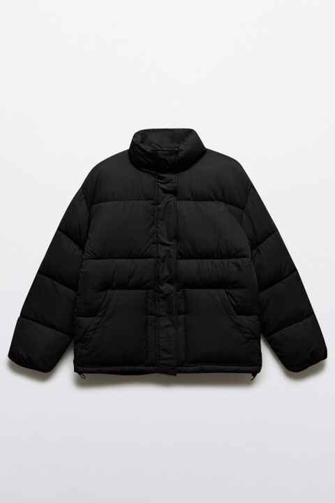 Куртка стеганая с воротником-стойкой