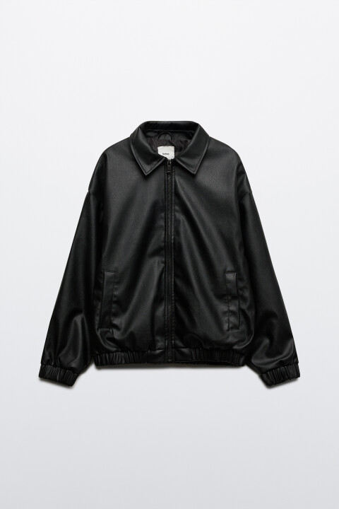 Куртка на молнии с матовой фактурой