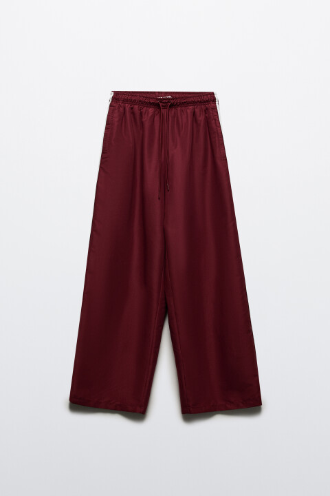 

Брюки спортивные с лампасами, Бордовый, Брюки спортивные с лампасами