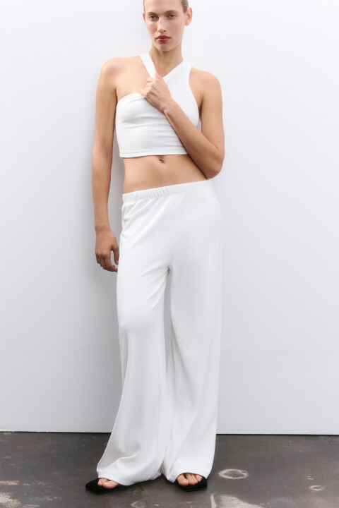 

Брюки домашние из трикотажа, Ванильный, Брюки домашние из трикотажа