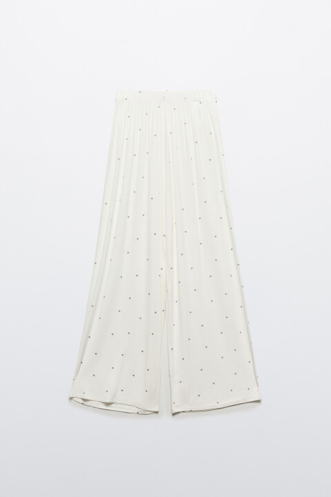 

Брюки домашние широкие из вискозы, Серый, Брюки домашние широкие из вискозы