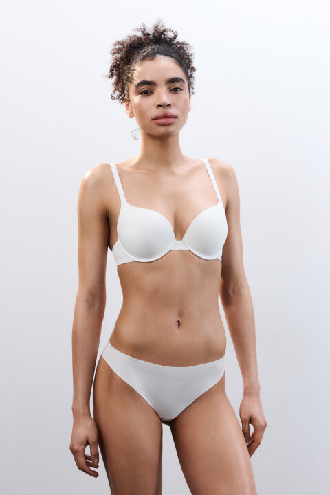 

Бюстгальтер-бра базовый с пуш-ап, Белый, Бюстгальтер-бра базовый с пуш-ап