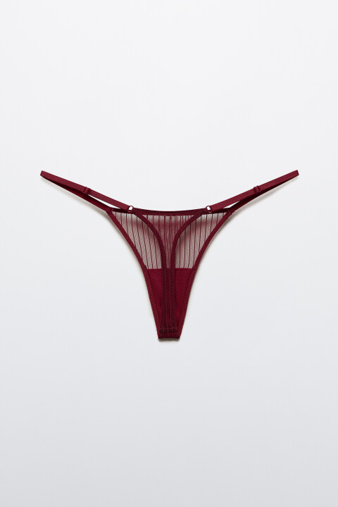 

Трусы-стринги из тонкой сетки, Розовый, Трусы-стринги из тонкой сетки