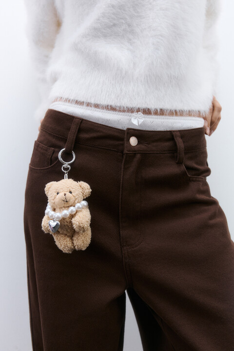 

Брелок-медвежонок с обвесом, Белый, Брелок-медвежонок с обвесом