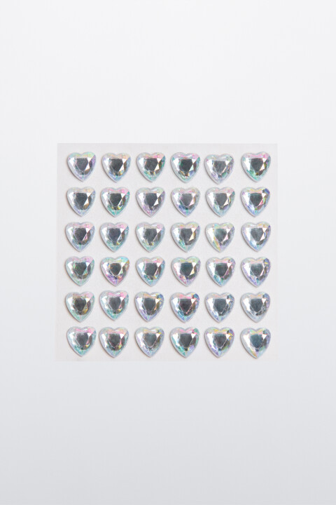 

Набор наклеек-страз для тела, Серый, Набор наклеек-страз для тела