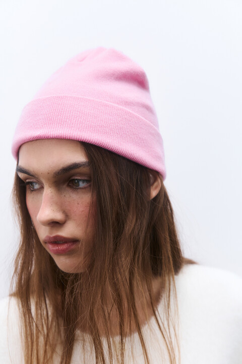 

Шапка из вискозного трикотажа, Розовый, Шапка из вискозного трикотажа