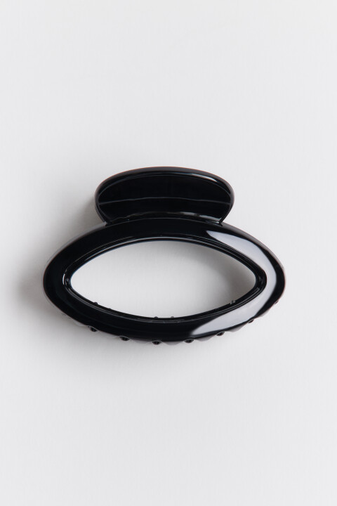 Заколка-краб для волос овальная