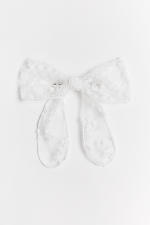 Заколка для волос с бантом