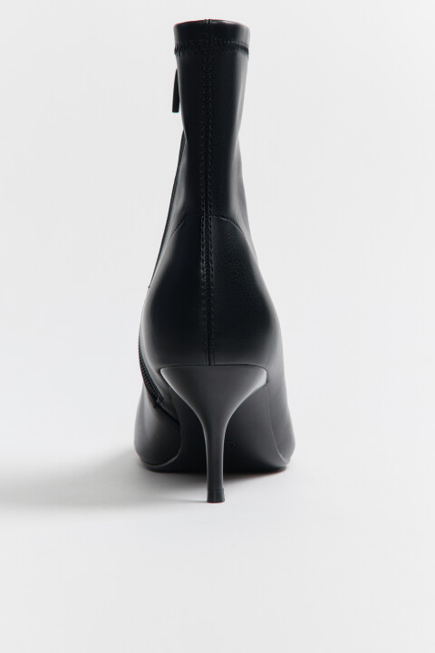 

Ботильоны с эластичным верхом, Черный, Ботильоны с эластичным верхом