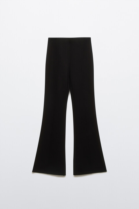 

Брюки клеш трикотажные, Черный, Брюки клеш трикотажные