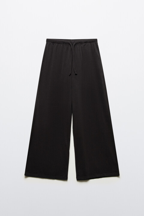 

Брюки широкие трикотажные, Коричневый, Брюки широкие трикотажные