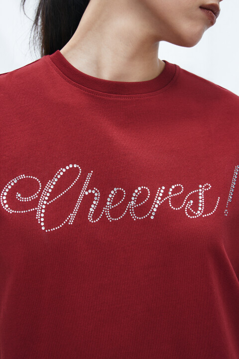 

Футболка новогодняя с надписью, Белый, Футболка новогодняя с надписью