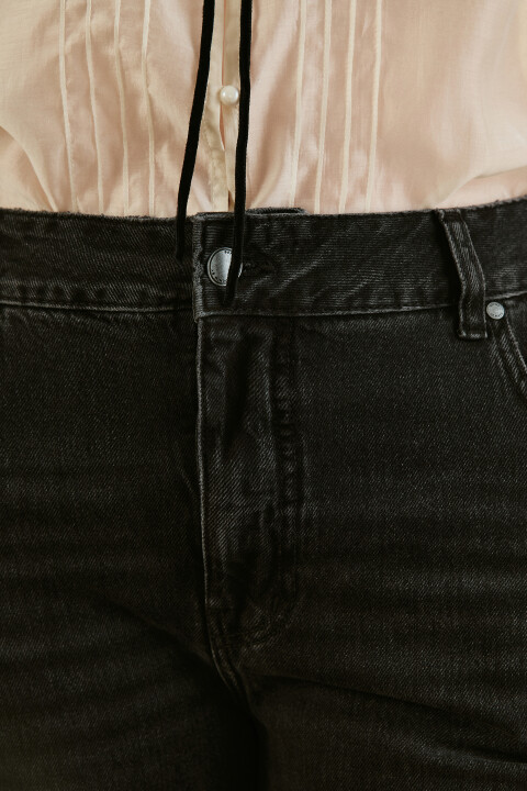 

Джинсы barrrel fit со средней посадкой, Синий, Джинсы barrrel fit со средней посадкой