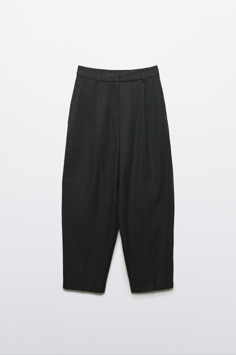 

Брюки широкие со стрелками, Серый, Брюки широкие со стрелками