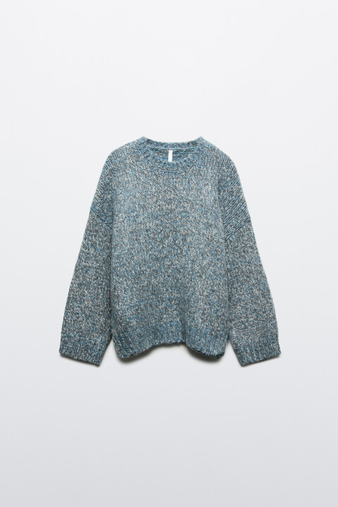 

Джемпер теплый вязаный с шерстью, Серый, Джемпер теплый вязаный с шерстью