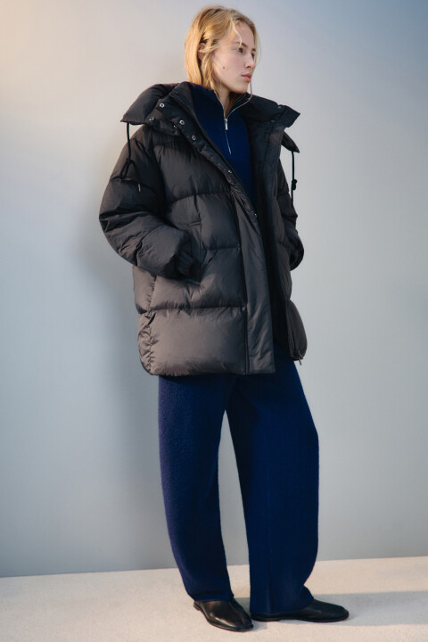 Пуховик на натуральном утеплителе