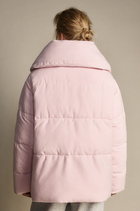 

Куртка стеганая с завязками, Розовый, Куртка стеганая с завязками