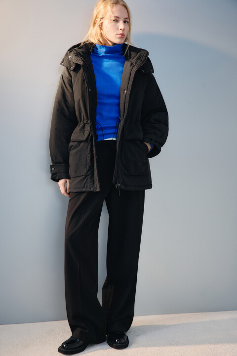 Куртка-парка с капюшоном