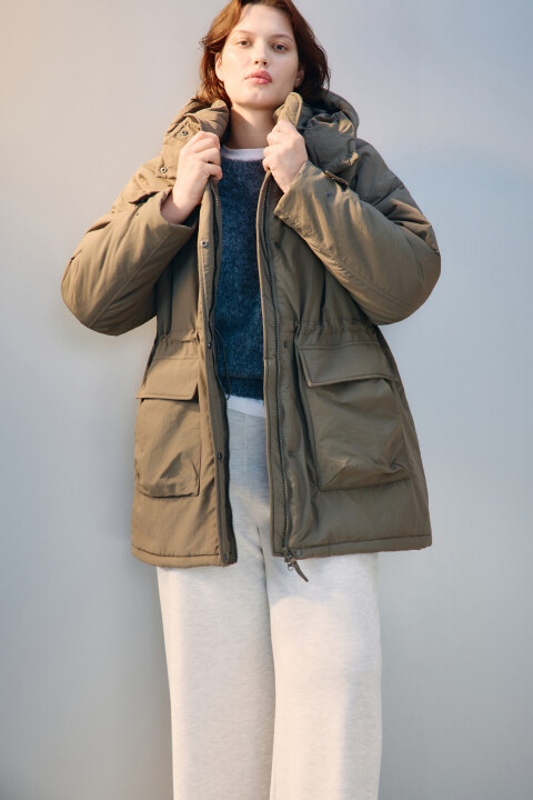 Куртка-парка с капюшоном