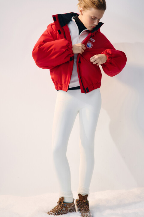 

Леггинсы спортивные с начесом, Ванильный, Леггинсы спортивные с начесом