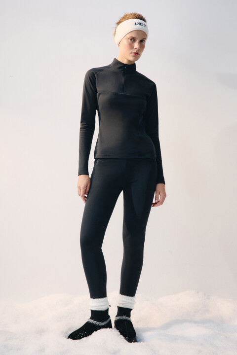 

Леггинсы спортивные с начесом, Черный, Леггинсы спортивные с начесом