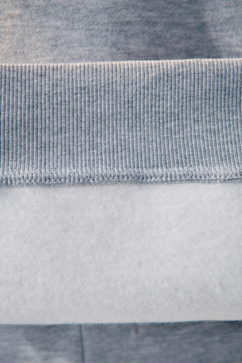 

Худи oversize спортивная с принтом, Серый, Худи oversize спортивная с принтом