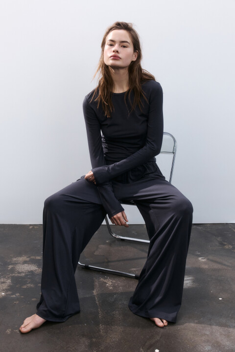 

Брюки домашние трикотажные, Серый, Брюки домашние трикотажные