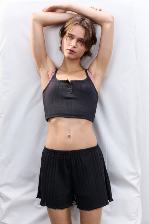 

Майка домашняя с застежкой, Серый, Майка домашняя с застежкой