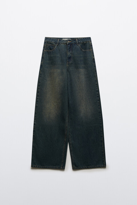 

Джинсы baggy со средней посадкой, Темный тинт, Джинсы baggy со средней посадкой