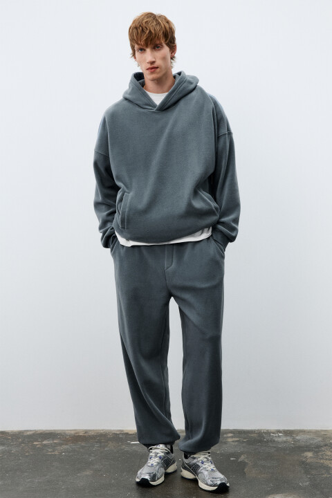 

Брюки-джоггеры из флиса, Серый, Брюки-джоггеры из флиса