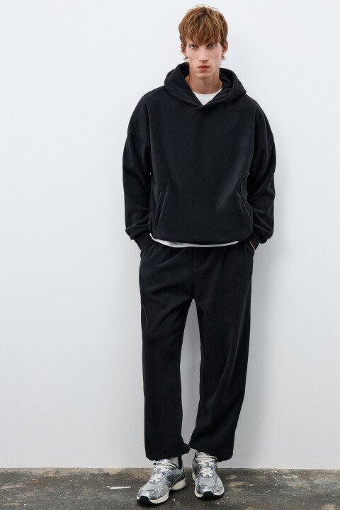 

Брюки-джоггеры из флиса, Черный, Брюки-джоггеры из флиса