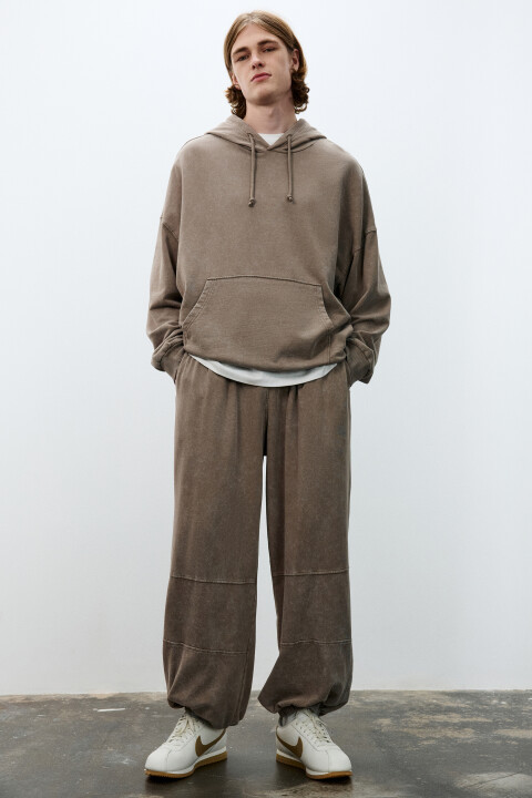 Брюки-джоггеры из хлопка